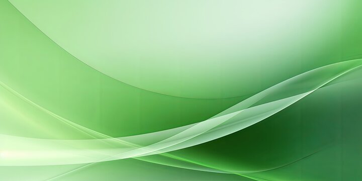 Abstract Green Background, Generative AI
