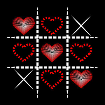 Are you looking for Cute tic tac toc valentines day t shirt design