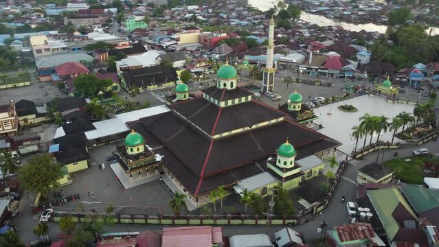 Orbit view of the jami mosque