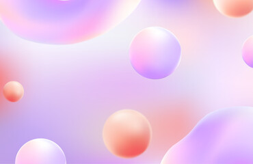 Pastel color gradient background, purple pink turquoise yellow blurred color gradients wide banner design, grainy texture
