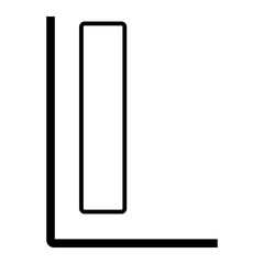 letter l icon