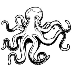 octopus silhouette