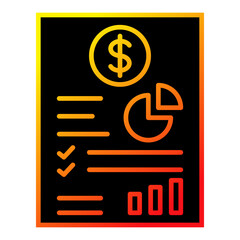 Business Report Icon