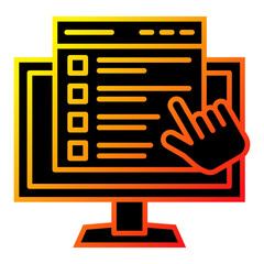 Online Survey Icon