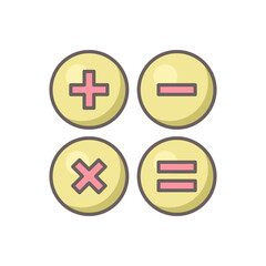 Obraz premium Calculation