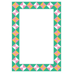 Abstract rectangle frame