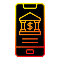 Mobile Banking Icon