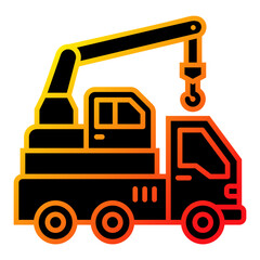 Crane Truck Icon