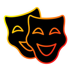 Theater Masks Icon