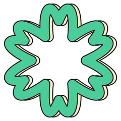 Bold Retro Shape