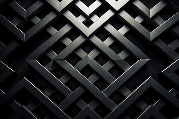 abstract metal grid