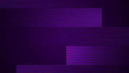Obraz premium Dark violet simple abstract background with lines in a geometric style as the main element.