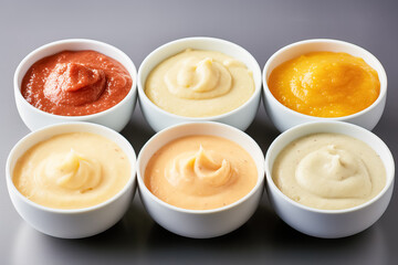 A close-up photo capturing the smooth creamy texture of pureed baby food transitioning into chunky textured meals 