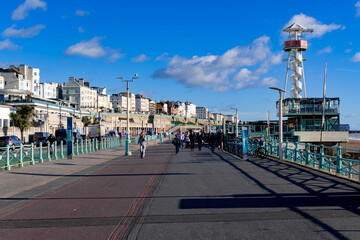 View of the beautiful city of Brighton