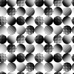 Pattern swatch, CS6, Polka dots made of polka dots. (Gradation, Regular)