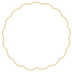 Japanese text box flat illustration