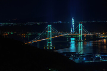 Obraz premium 室蘭の夜景