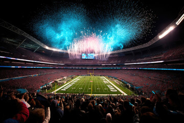 Obraz premium Stadium Packed for Entertainment