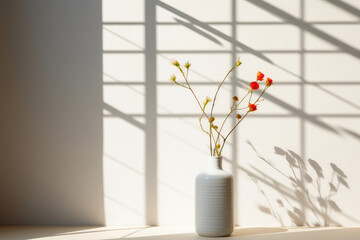 Contemporary Springtime Vase Composition