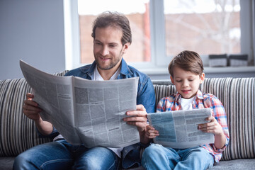 Father and son