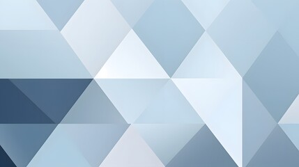 Obraz premium Polygonal Gradient: Monochromatic Blue and White Artistry