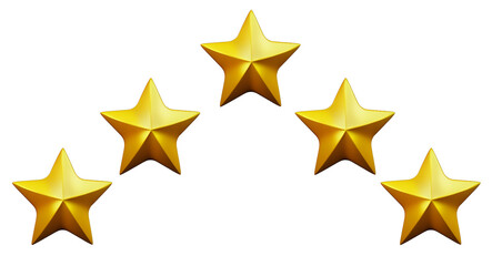 Obraz premium gold star award