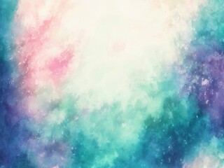 Abstrack watercolor background, Fantasy nature with pastel gradient color
