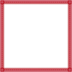asian vintage ornaments frames border oriental square
