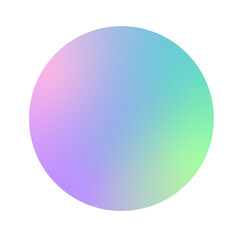 Gradient fluid shape