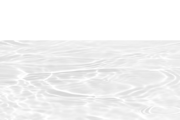 White water with ripples on the surface. Defocus blurred transparent white colored clear calm water surface texture with splashes and bubbles. Water waves with shining pattern texture background.