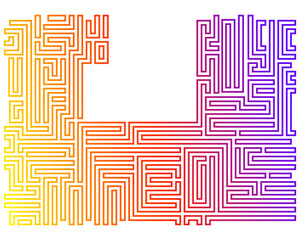 abstract circuit board