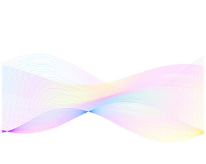abstract background with waves