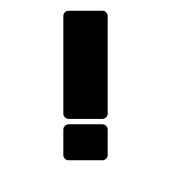 exclamation mark icon