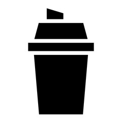 drink cup glyph 