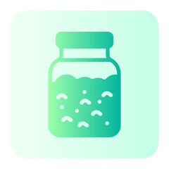 rolled oats gradient icon