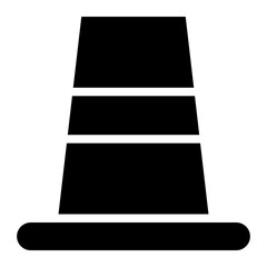 traffic cone glyph 
