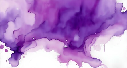 Elegant Purple Abstract Watercolor Background, Colorful Liquid Paint Abstract, Abstract Watercolor Texture, High Resolution