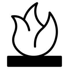 Obraz premium bonfire dualtone 