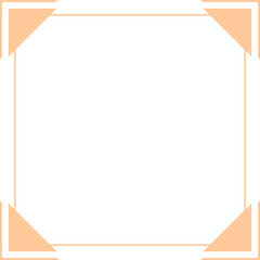 Geometric Square Frame Simple Text Box Quote