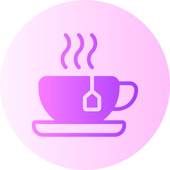 tea gradient icon