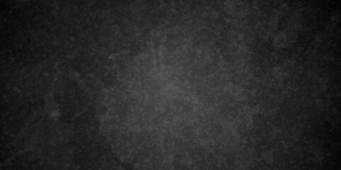 Modern charcoal stucco black stone marble wall texture. Cement dark black wall grunge backdrop background. Monochrome slate grunge concrete wall black vintage marbled textured blackboard background.