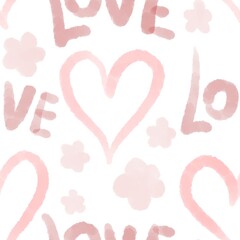 pink seamless abstract pattern background fabric fashion design print digital illustration art texture textile wallpaper 