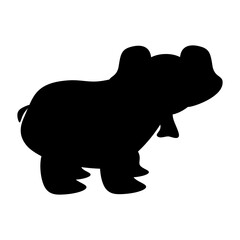 silhouette elephant 