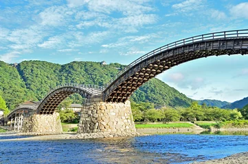 Photo sur Plexiglas Le pont Kintai 錦帯橋　山口県岩国市