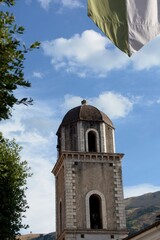 ITALIA : PAESAGGIO URBANO DI TEGGIANO,13 AGOSTO 2023.
