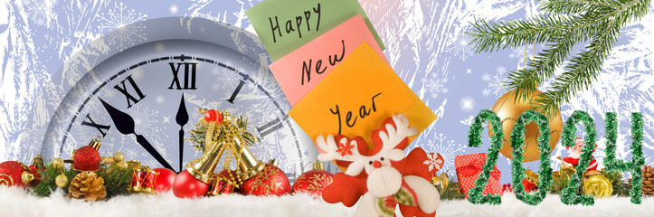 Image of beautiful festive designer christmas decorations.