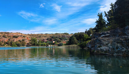 Lagos de la Ruidera en Albacente - Ciudad Real, España