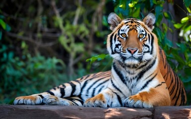 Fototapeta premium tiger in the wild