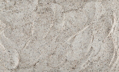 Buckwheat integral flour background and texture, top view