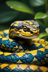 Fototapeta premium dangerous snake